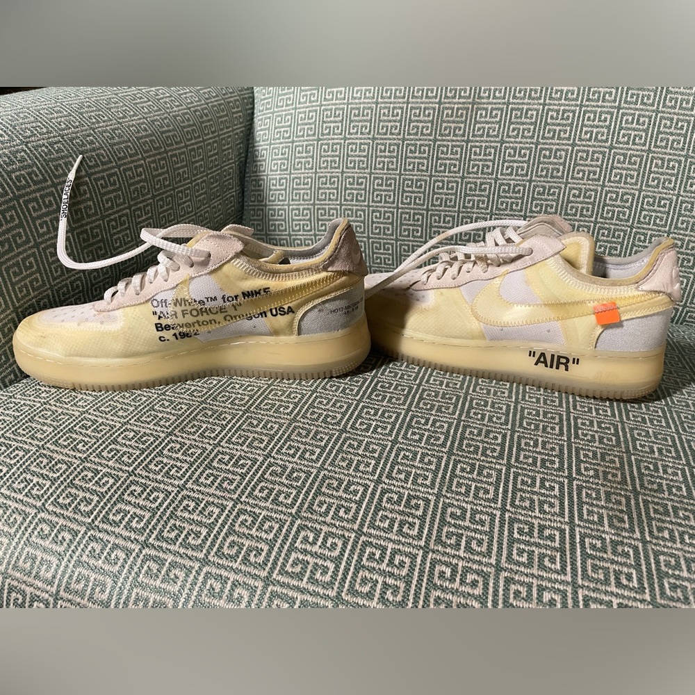 Off-White x Nike Air Force 1 The Ten Sneakers 9.5
